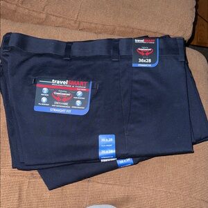 Roundtree & Yorke TravelSMART CoreComfort Pants in Navy